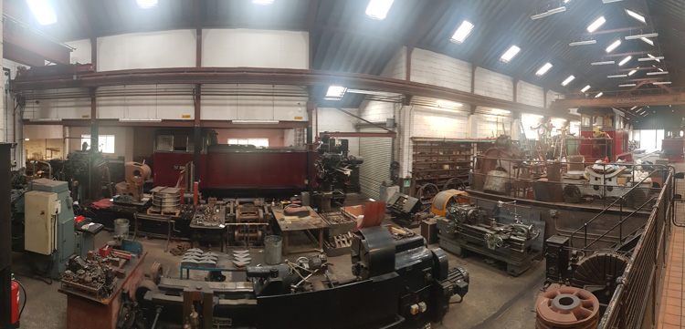 Brecon Mountain Railway Repair Shop