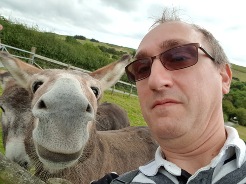 Red Kite Touring  - Donkey Selfie