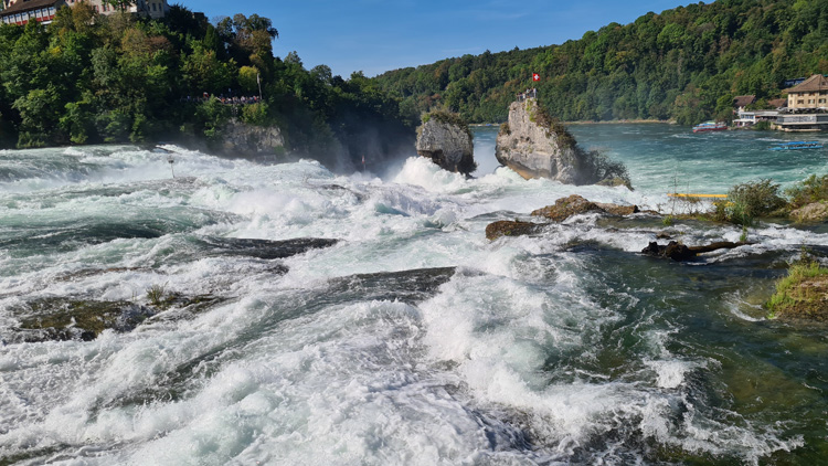 Arial view of the falls