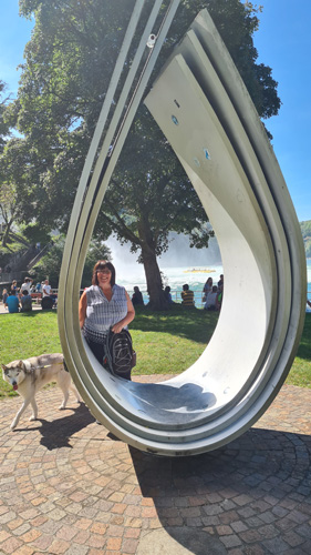 A selfie from the park