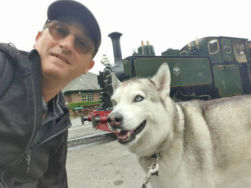Talyllyn Railway - Train Ride Selfie