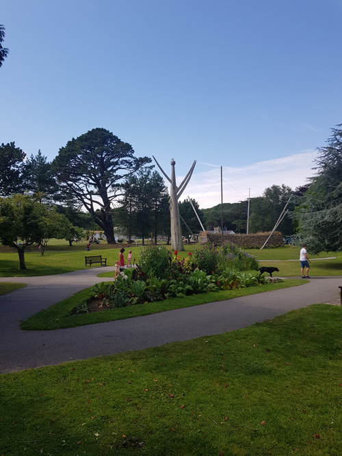 xplore Victoria Gardens in Truro, Cornwall. Enjoy beautifully landscaped gardens, serene walking paths, and historic monuments in this charming public park, perfect for relaxation and leisure