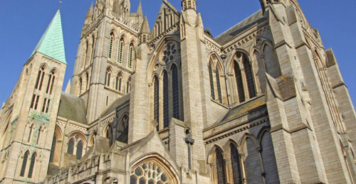 Visit Truro Cathedral, a stunning Gothic Revival masterpiece in Cornwall. Admire its impressive architecture, beautiful stained glass windows, and rich history in the heart of Truro.
