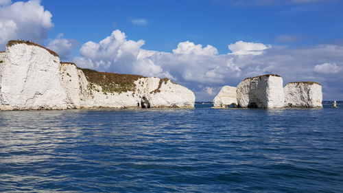 Bournemouth White Cliffs - the needles