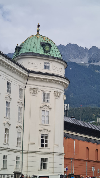 Habsburg Imperial Palace from the plaza
