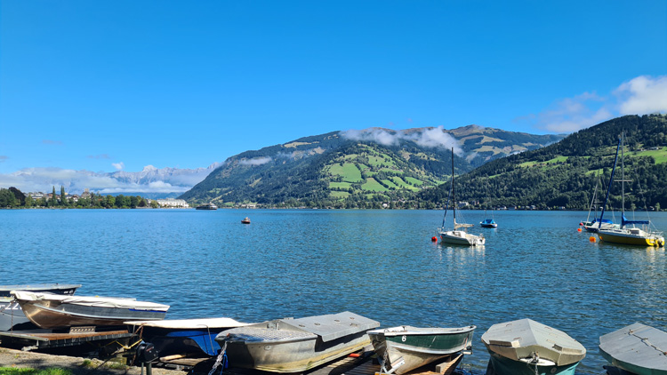 Lake Zeller see lovely morning view