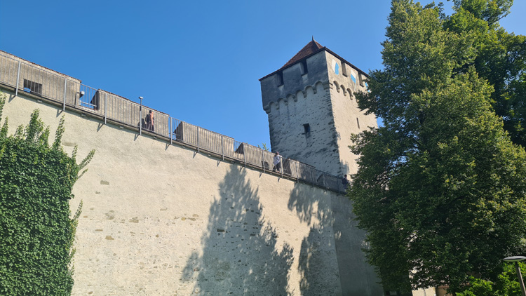 Lucerne city wall