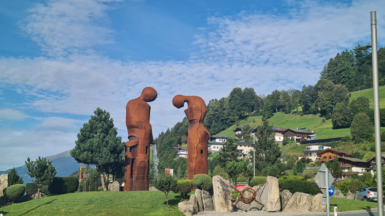 Roundabout Mittersill - The Salvador Dali Waterfal