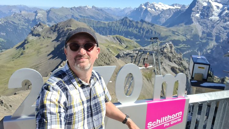 Schilthorn at nearly 3000 meters