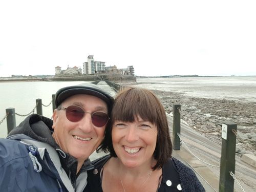 Marine Lake Weston Selfie