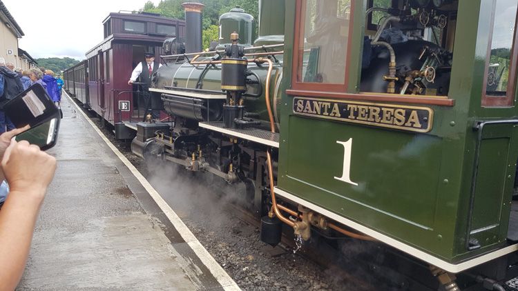 Brecon Mountain Railway Steam Train