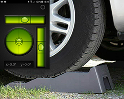 Leveling your Motorhome