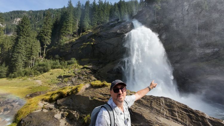 Krimmel Falls Close to falls