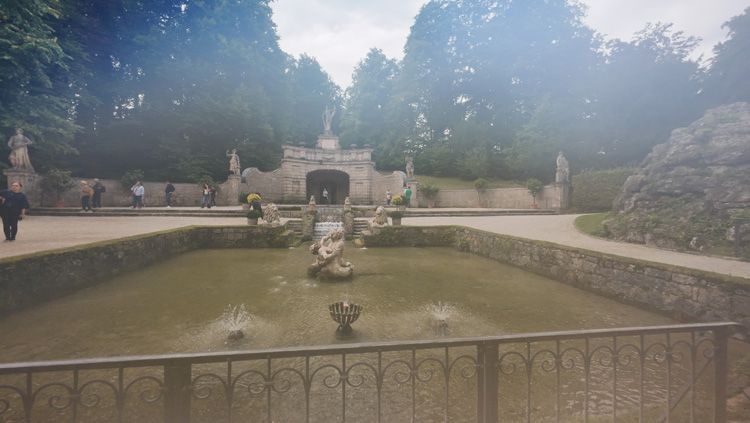 Trick Fountains Schloss Hellbrunn