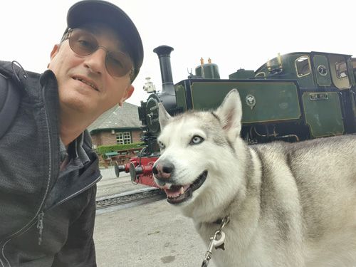 Talyllyn Railway - Train Ride Selfie