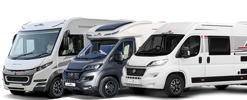 A Fiat Ducato camper van parked highlighting its sleek design and versatility for comfortable road trips.