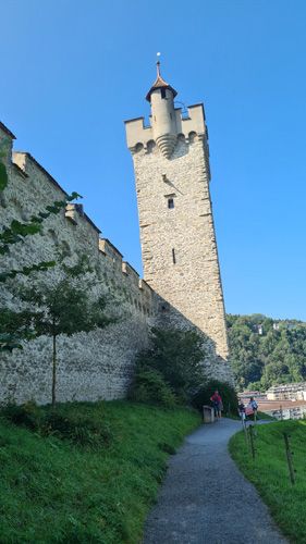 Lucerne city wall