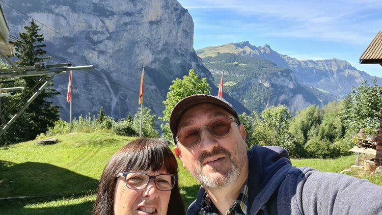 Gimmelwald Selfie
