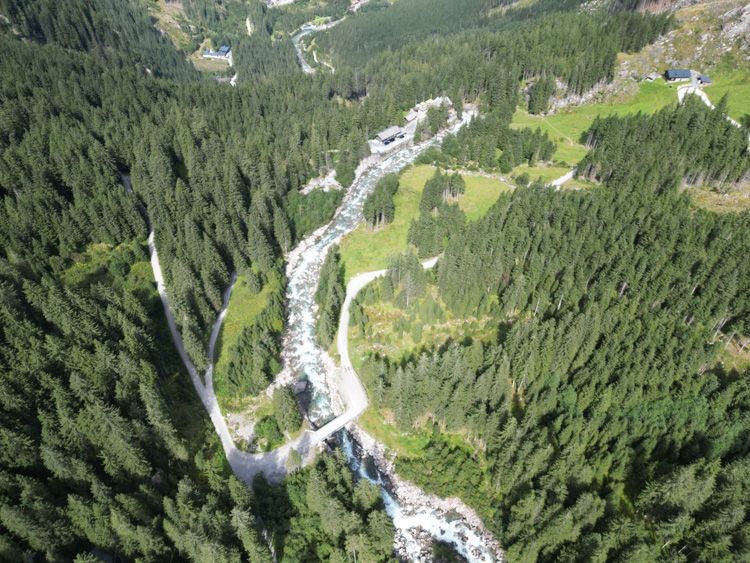 Krimmel from the air