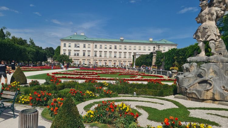 Baroque Palace Garden view